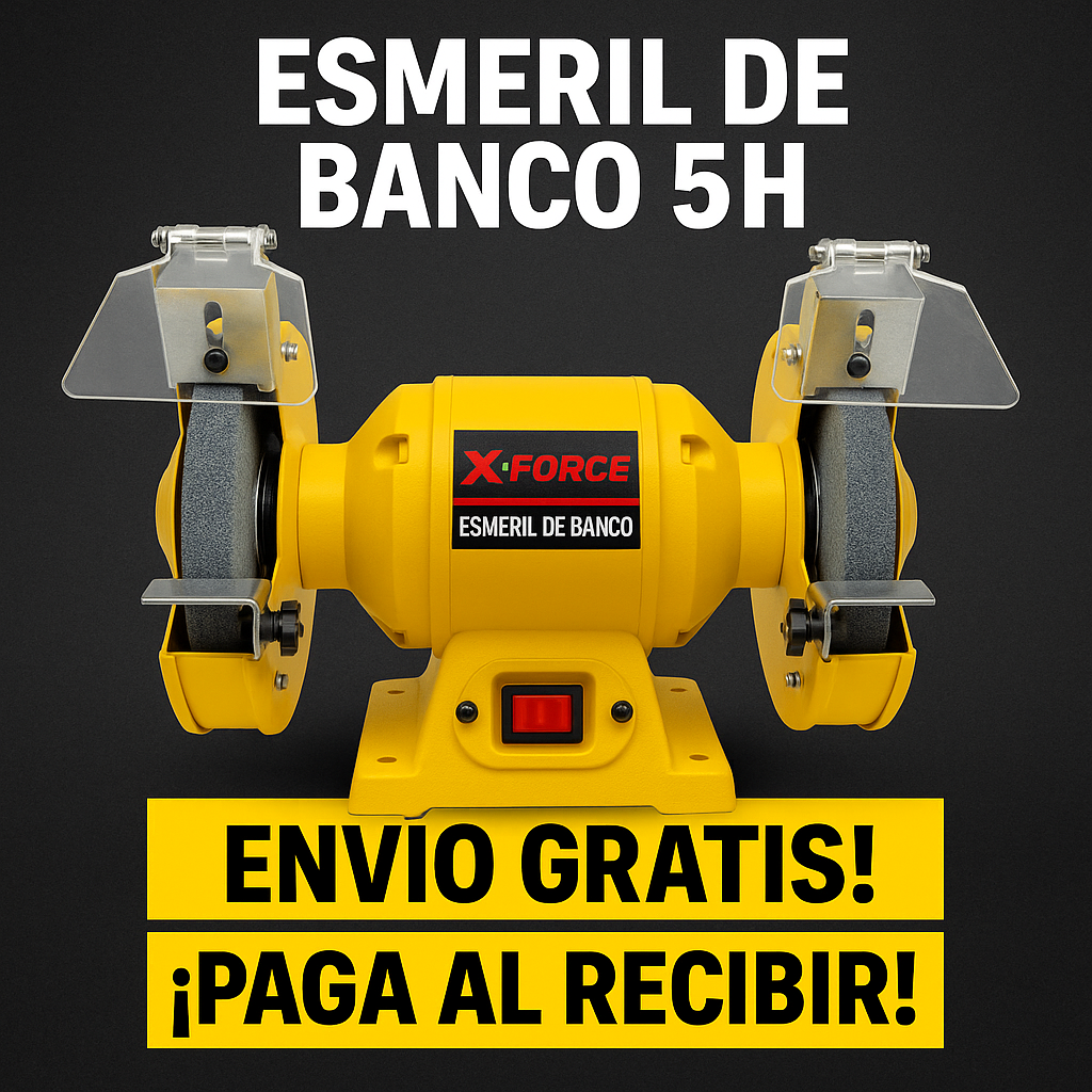 Esmeril De Banco 5H marca X-FORCE