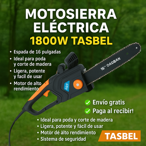 Motosierra Electrica 1800W_TASBEL
